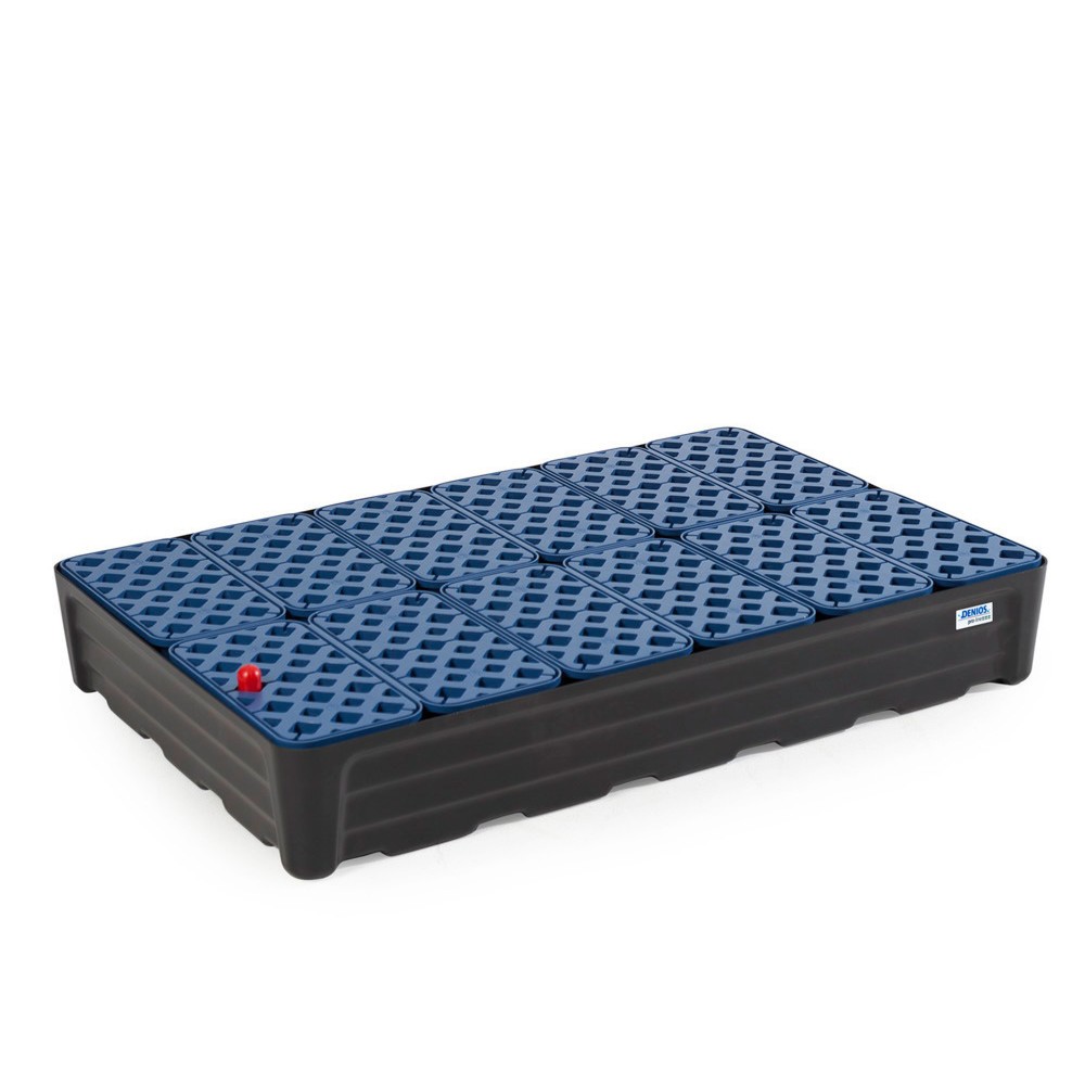 Produktabbildung Nr. 1: Lekbak voor kleine emballages pro-line van PE, inhoud 120 liter, incl. rooster