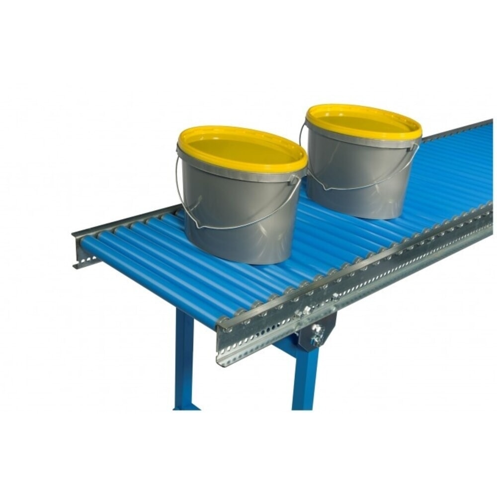 N° de l'image du produit 4 : Convoyeur à rouleaux pour petites charges, rouleaux en plastique, axe fileté, Ø 30 mm, L x l 3 000 x 600 mm