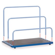 Produktabbildung Nr. 2: Platenstandaard fetra®, zonder beugel, draagvermogen 1.200 kg, laadvlak bxd 1.200 x 800 mm