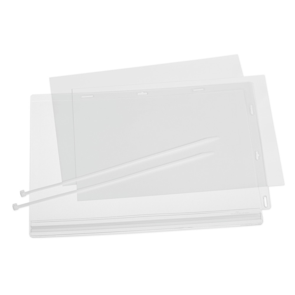 Productafbeelding nr. 1: Posterhoes DURABLE, waterdicht, A4, met kabelbinders