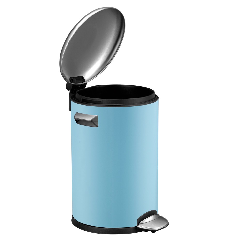 Produktabbildung Nr. 2: Poubelle à pédale Belle Deluxe EKO, 3 litres, bleu clair