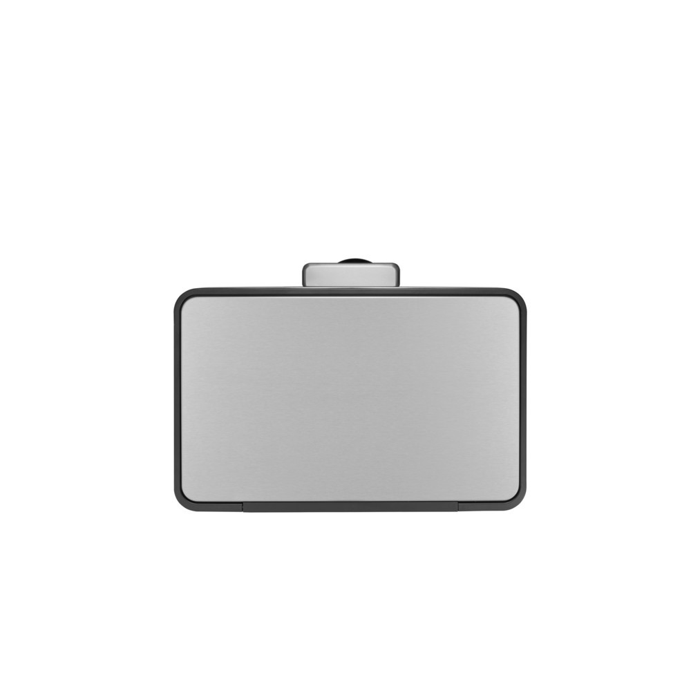 Produktabbildung Nr. 8: Poubelle à pédale EcoCasa 2 EKO, 2 x 20 litres, acier inoxydable mat