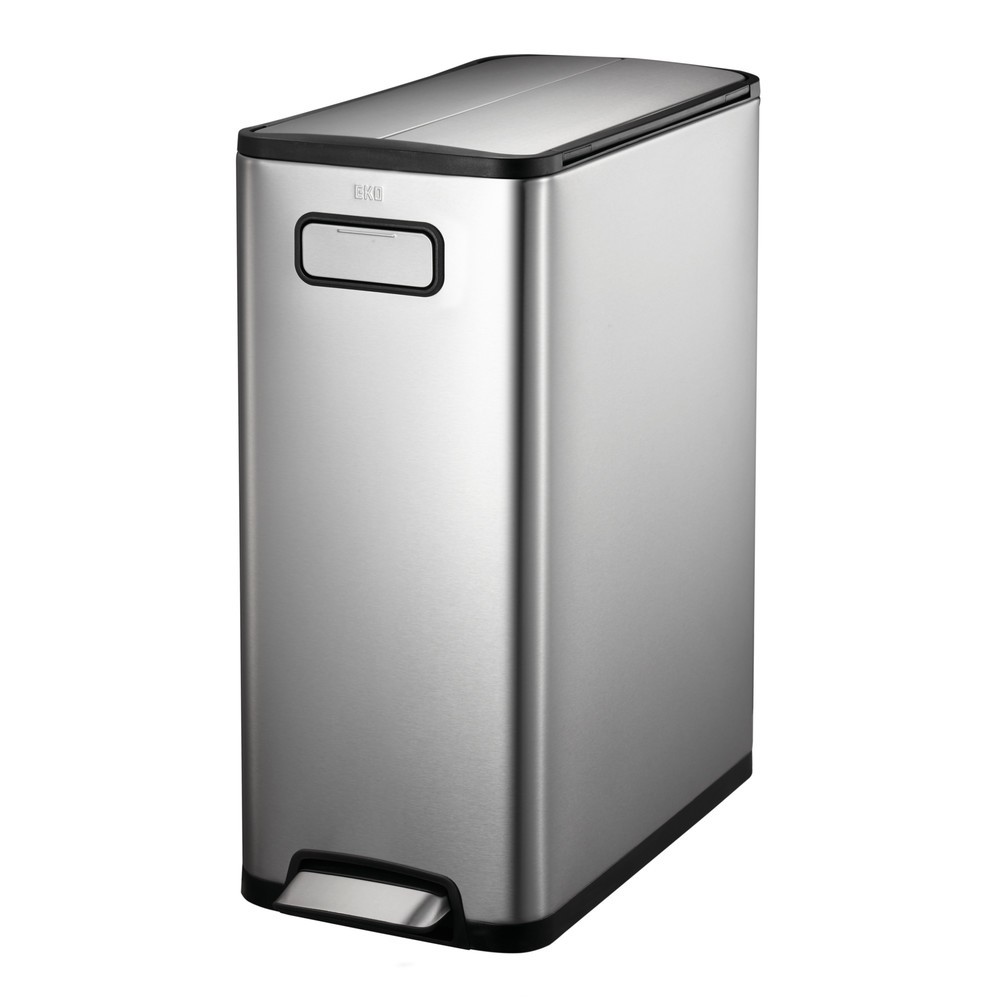 Produktabbildung Nr. 1: Poubelle à pédale, 45 l, acier inoxydable mat