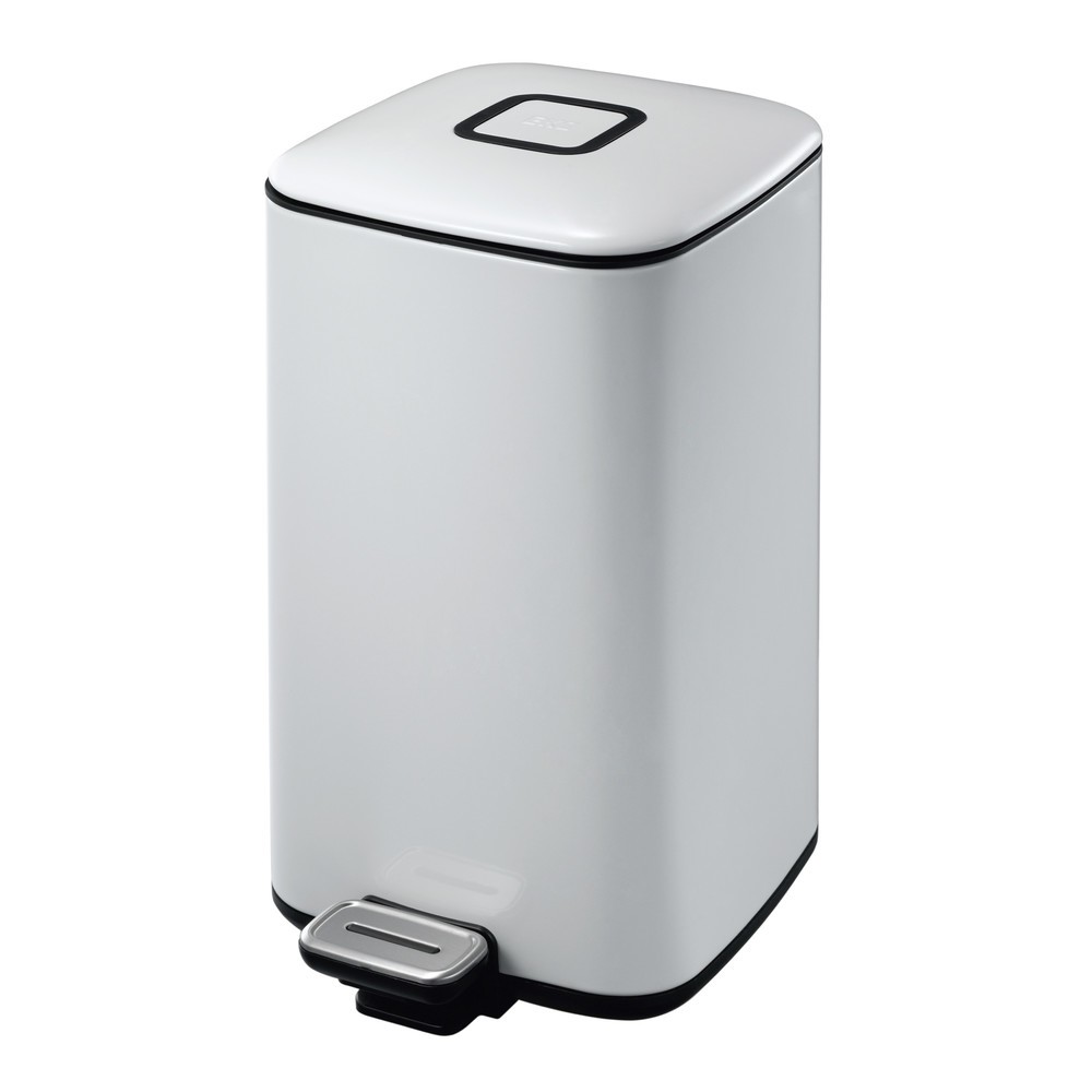 Produktabbildung Nr. 1: Poubelle à pédale Regent, 12 l, blanc