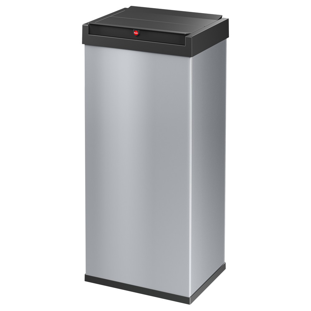 Produktabbildung Nr. 1: Poubelle Hailo Big-Box Swing, 60 litres, argenté
