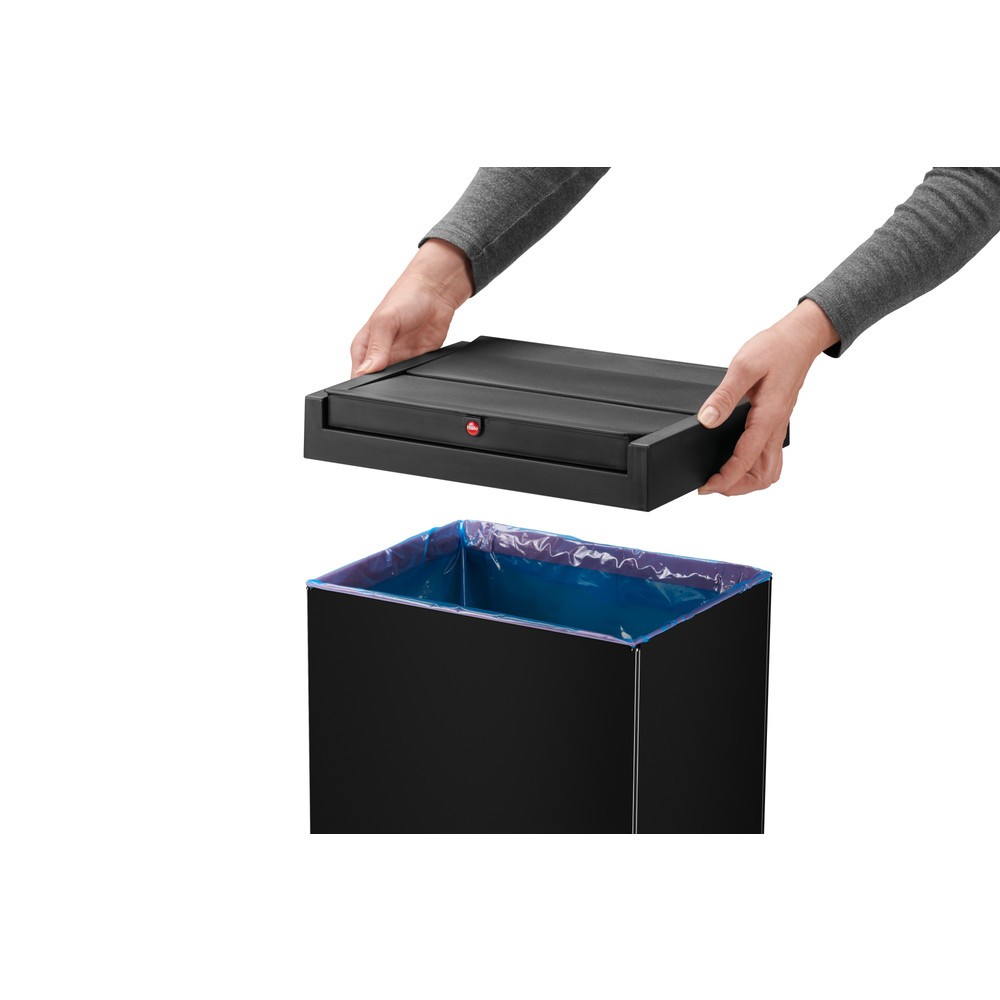 Produktabbildung Nr. 4: Poubelle Hailo Big-Box Swing, 60 litres, noir graphite