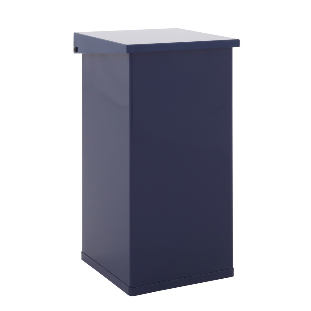 Illustration du produit: Poubelle Lift CARRO avec système d’amortissement, 55 litres, en aluminium, bleu