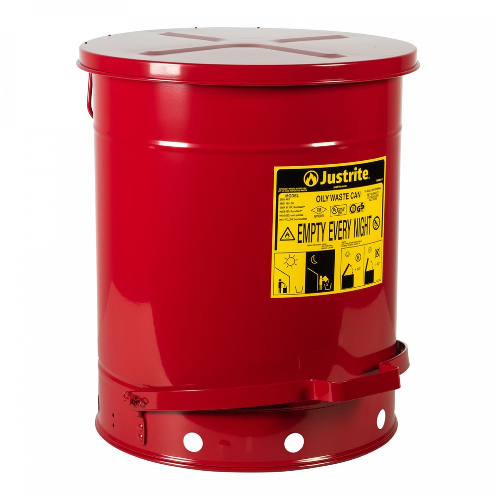 Produktabbildung Nr. 1: Poubelle pour établi asecos®, 52 litres