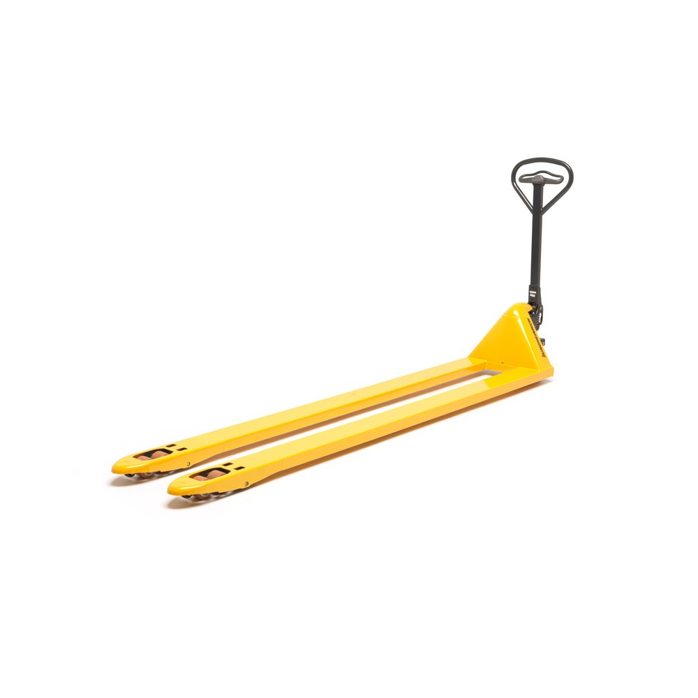 Produktabbildung Nr. 6: Transpalette manuel Jungheinrich AM 22 avec levée rapide, capacité de charge 1 700 kg, longueur des fourches 1 600 mm, caoutchouc plein/polyuréthane, galets tandem