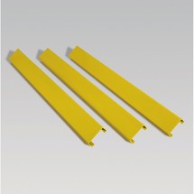 N° de l'image du produit 1 : Glissière de protection à profilé en C, pour l’intérieur, longueur 1&nbsp;000 mm