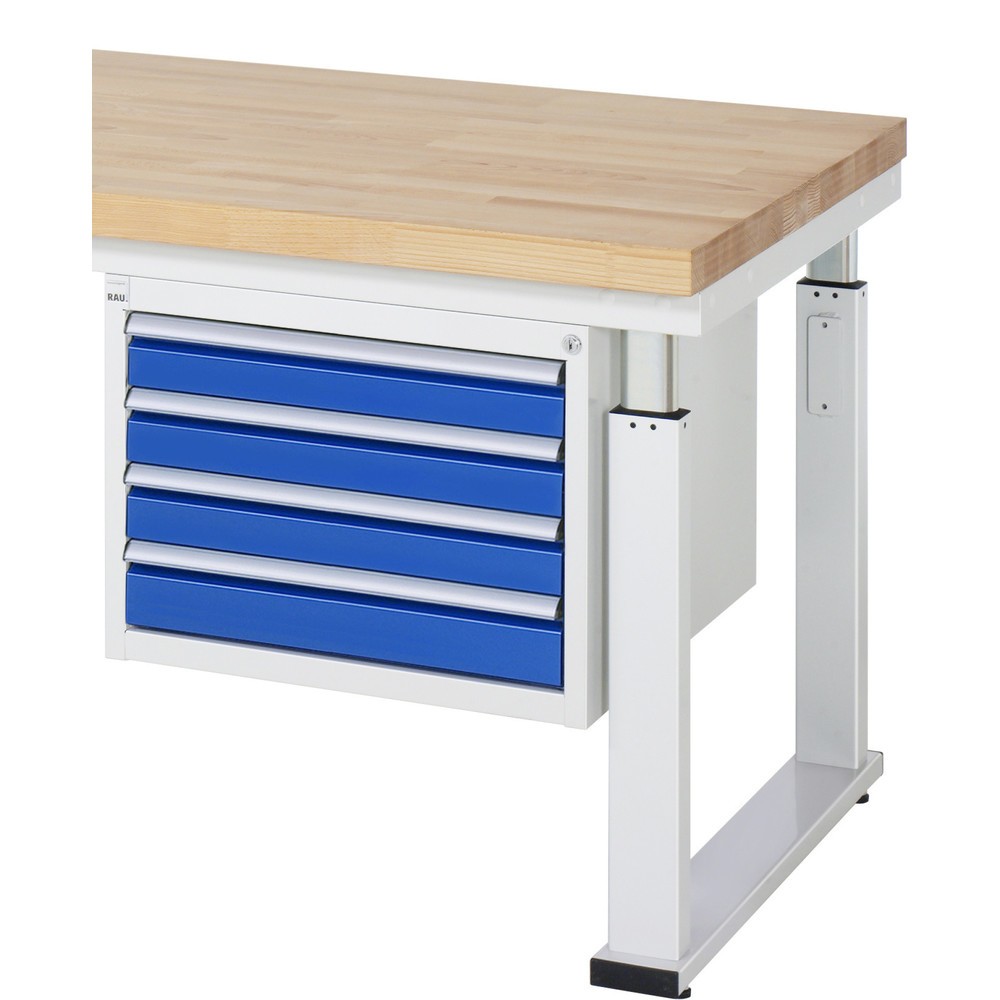 Produktabbildung Nr. 1: RAU Caisson sous plateau adlatus HxlxP 440 x 580 x 650 mm, 4 tiroirs 4 x 90 mm