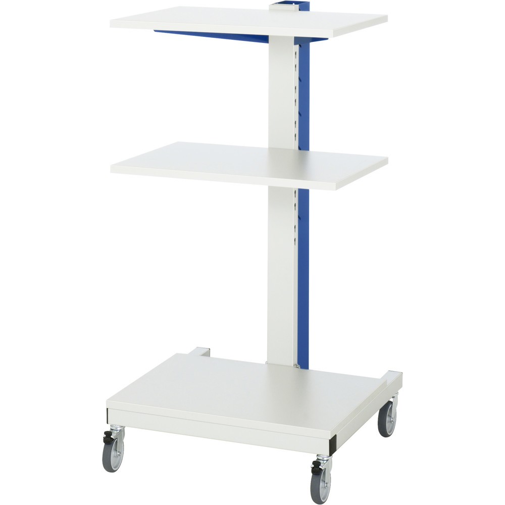 Produktabbildung Nr. 1: RAU Colonne porte-PC, HxlxP 1 230 x 650 x 650 mm, avec jeu de roulettes