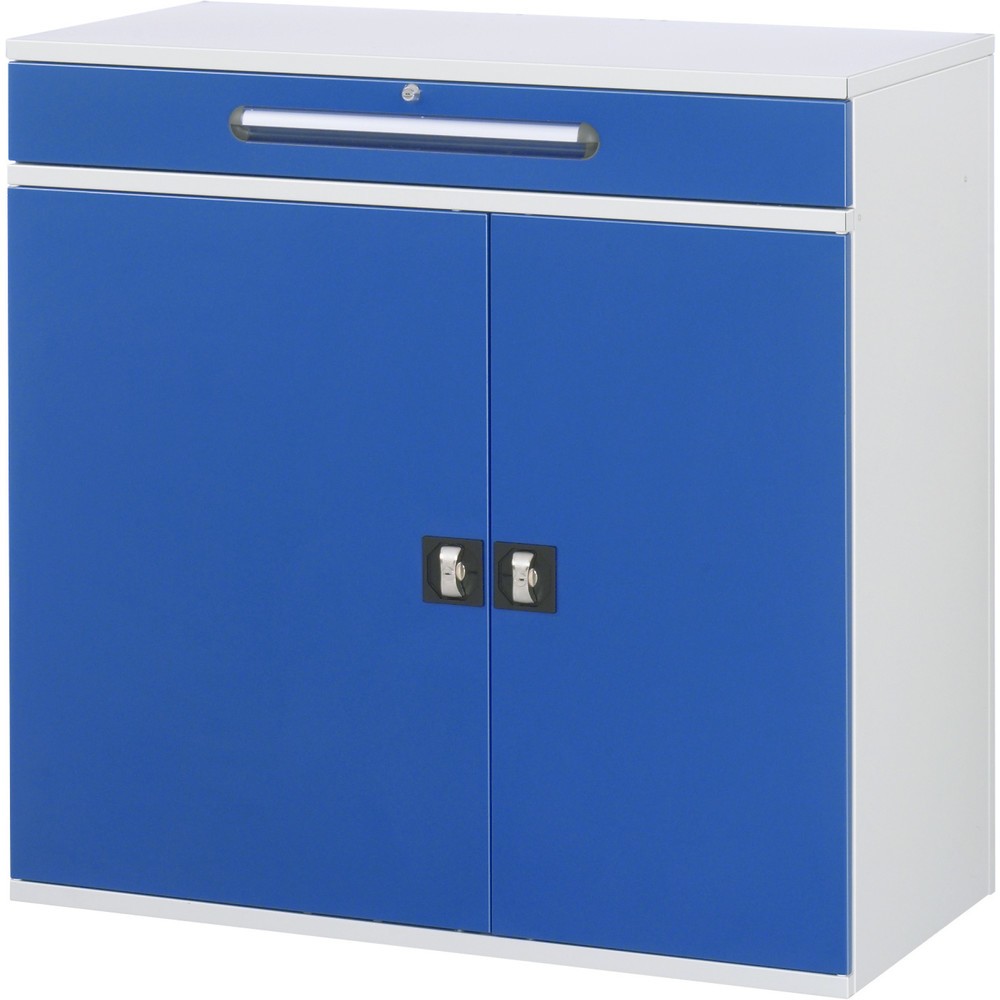 N° de l'image du produit 2 : RAU Pupitre, HxlxP 1 060 x 1 100 x 520 mm, tiroirs 8 x 80, 1 x 120 mm