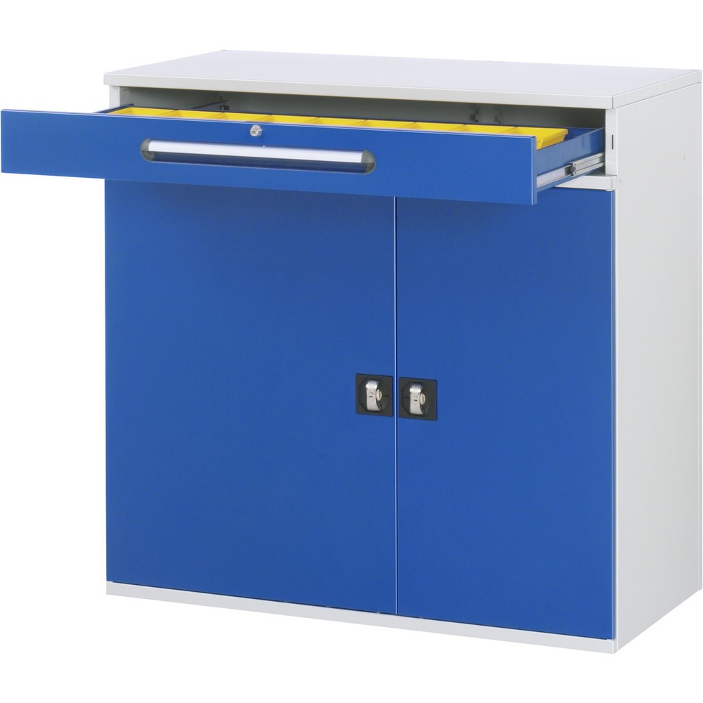 N° de l'image du produit 3 : RAU Pupitre, HxlxP 1 060 x 1 100 x 520 mm, tiroirs 8 x 80, 1 x 120 mm
