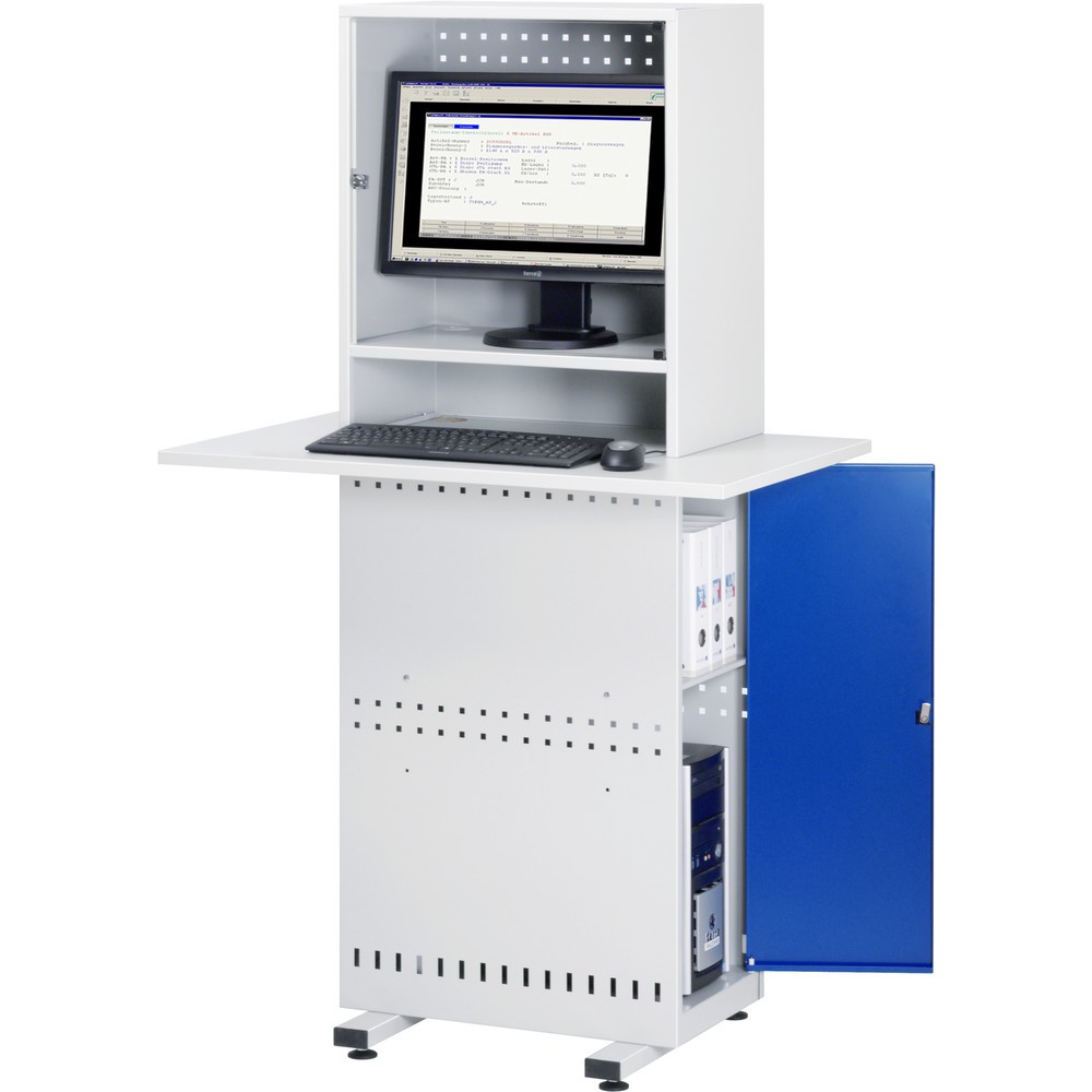 Produktabbildung Nr. 2: RAU Pupitre informatique avec boîtier d'écran, fixe