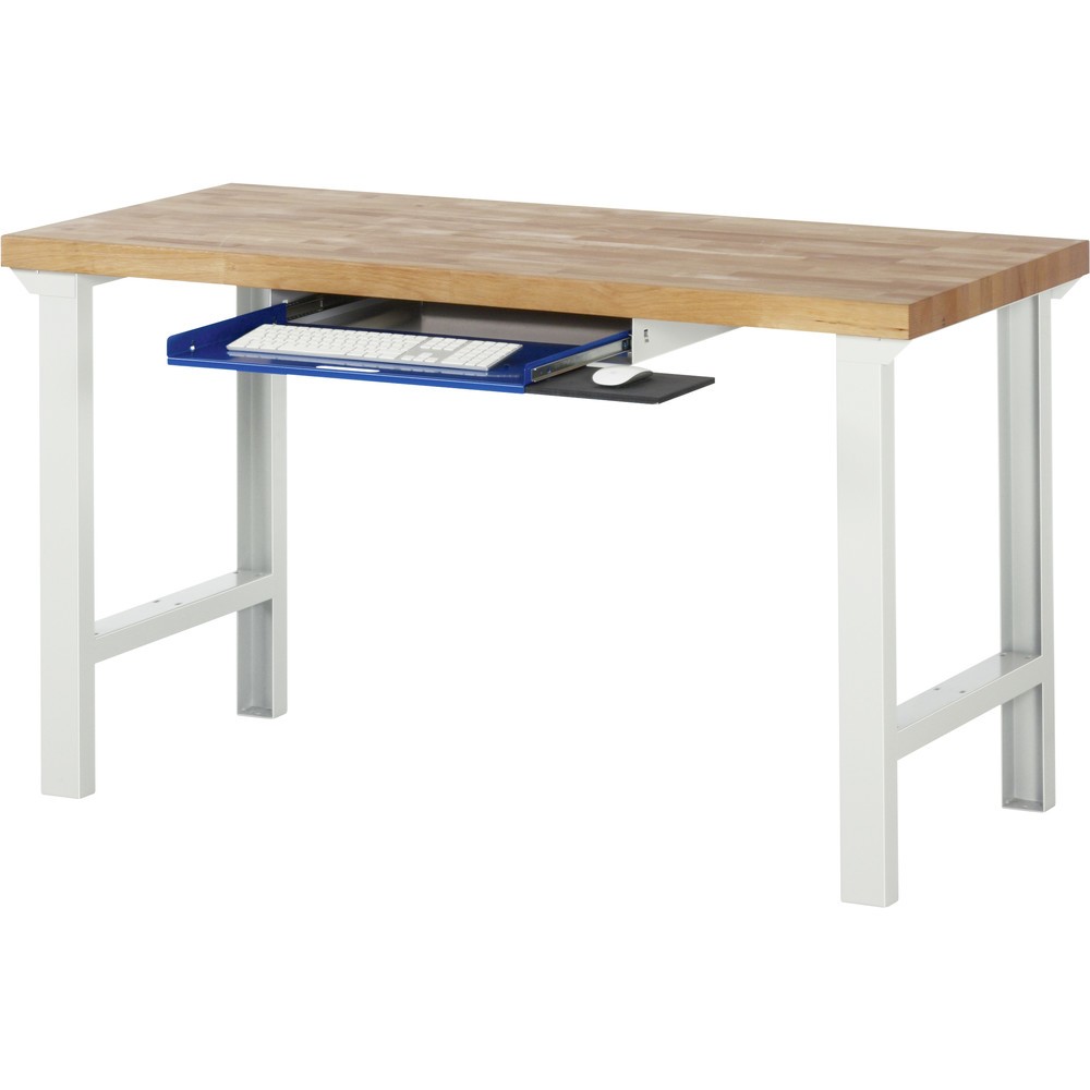 Produktabbildung Nr. 2: RAU uitschuifblad voor het toetsenbord voor werkbank serie 7000/8000, h x b x d 85 x 640 x 485 mm