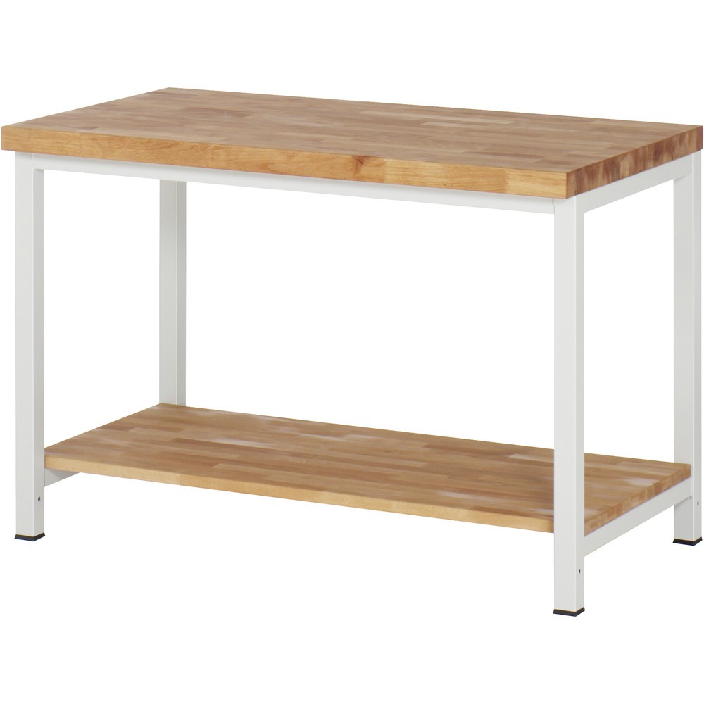 Productafbeelding nr. 1: RAU werkbank serie 8000, h x b x d 840-1.040 x 1.250 x 700 mm, legbord onderaan