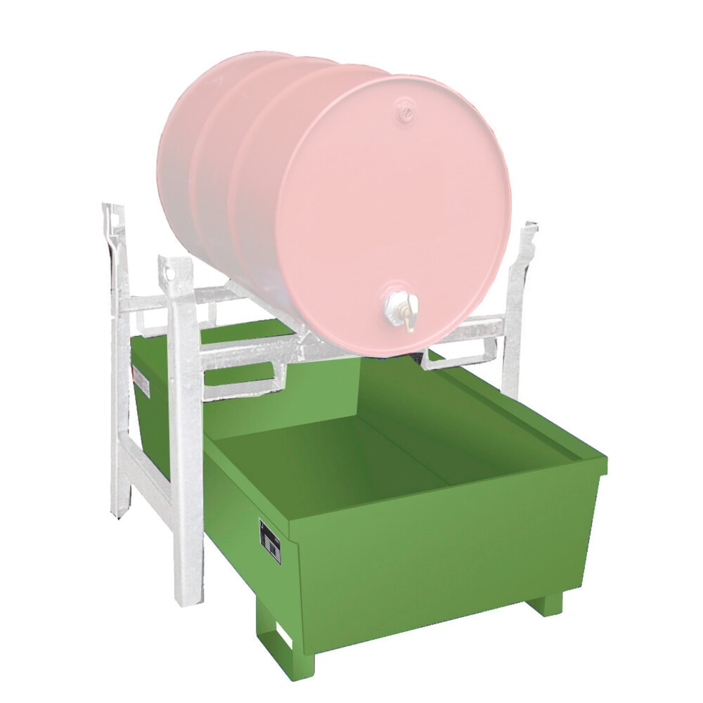 Illustration du produit: Rayonnage à fûts Bauer® FRA-1, peint, vert réséda