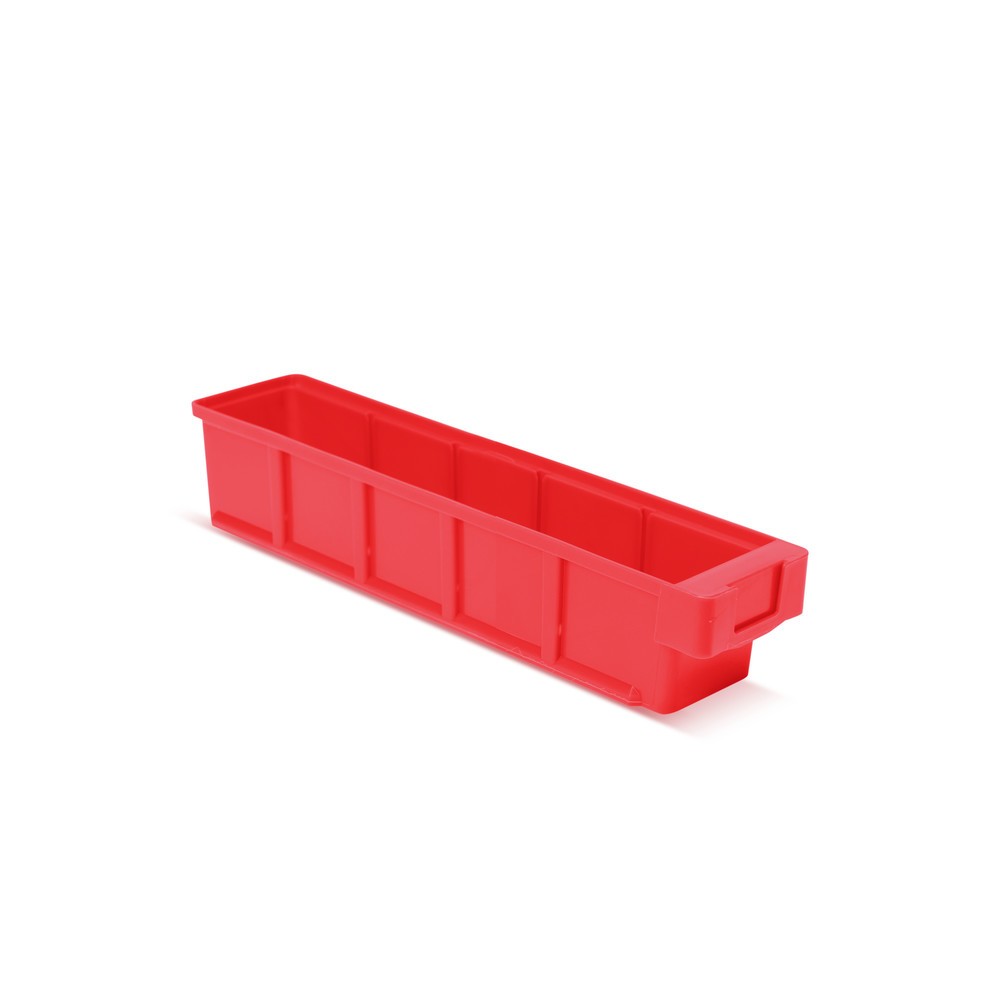 Produktabbildung Nr. 1: Magazijnbakken zonder inkijkopening, bxd 93 x 400 mm, rood