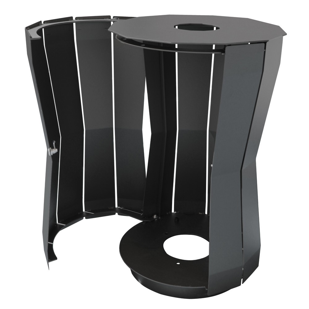 Produktabbildung Nr. 2: Afvalbak RENNER Style, 105 liter, kobaltblauw