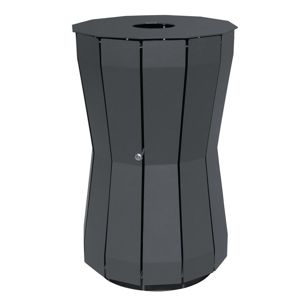Produktabbildung Nr. 1: Afvalbak RENNER Style, 105 liter, kobaltblauw
