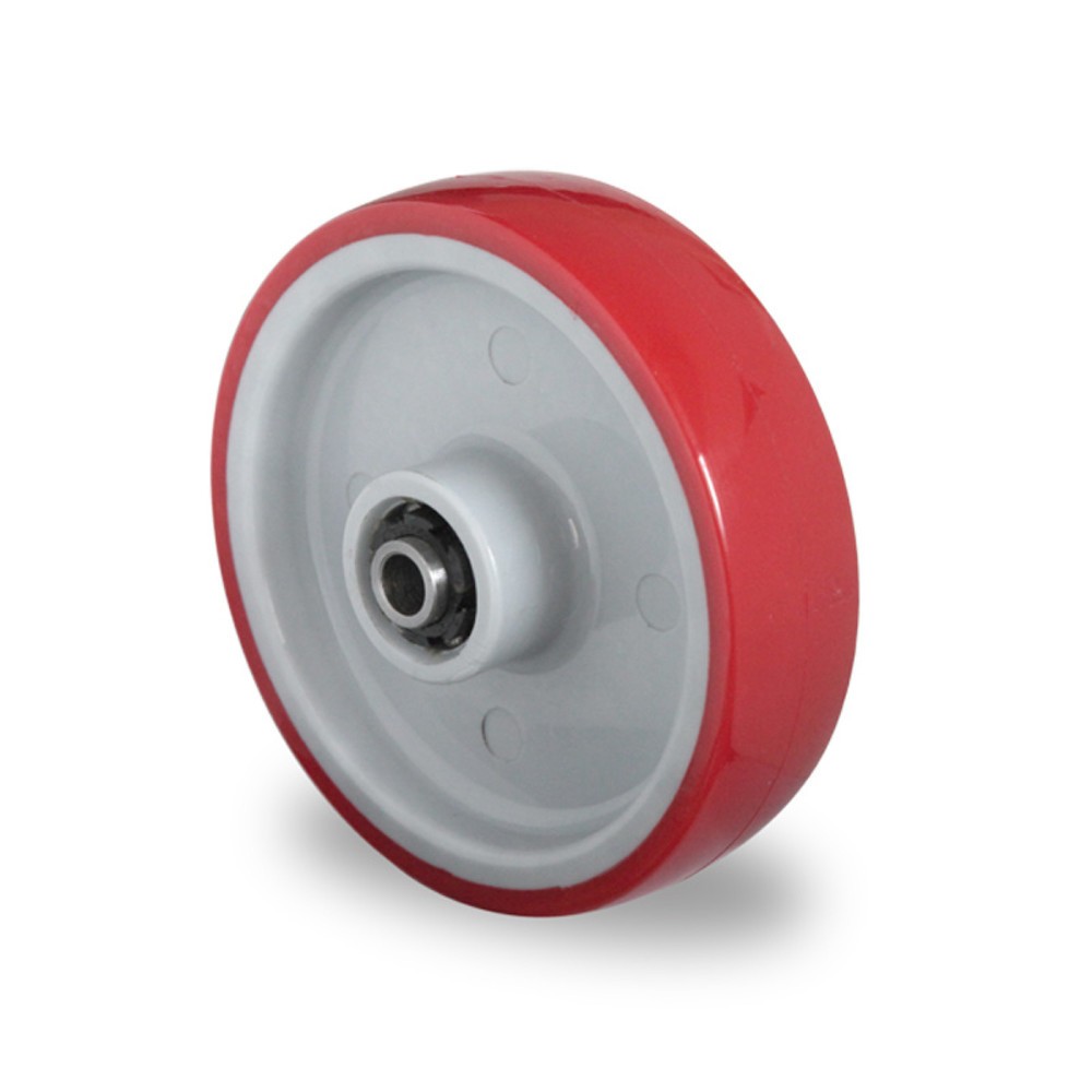 Illustration du produit: Roue ø 200 mm série N2U6 Palier lisse en acier inoxydable