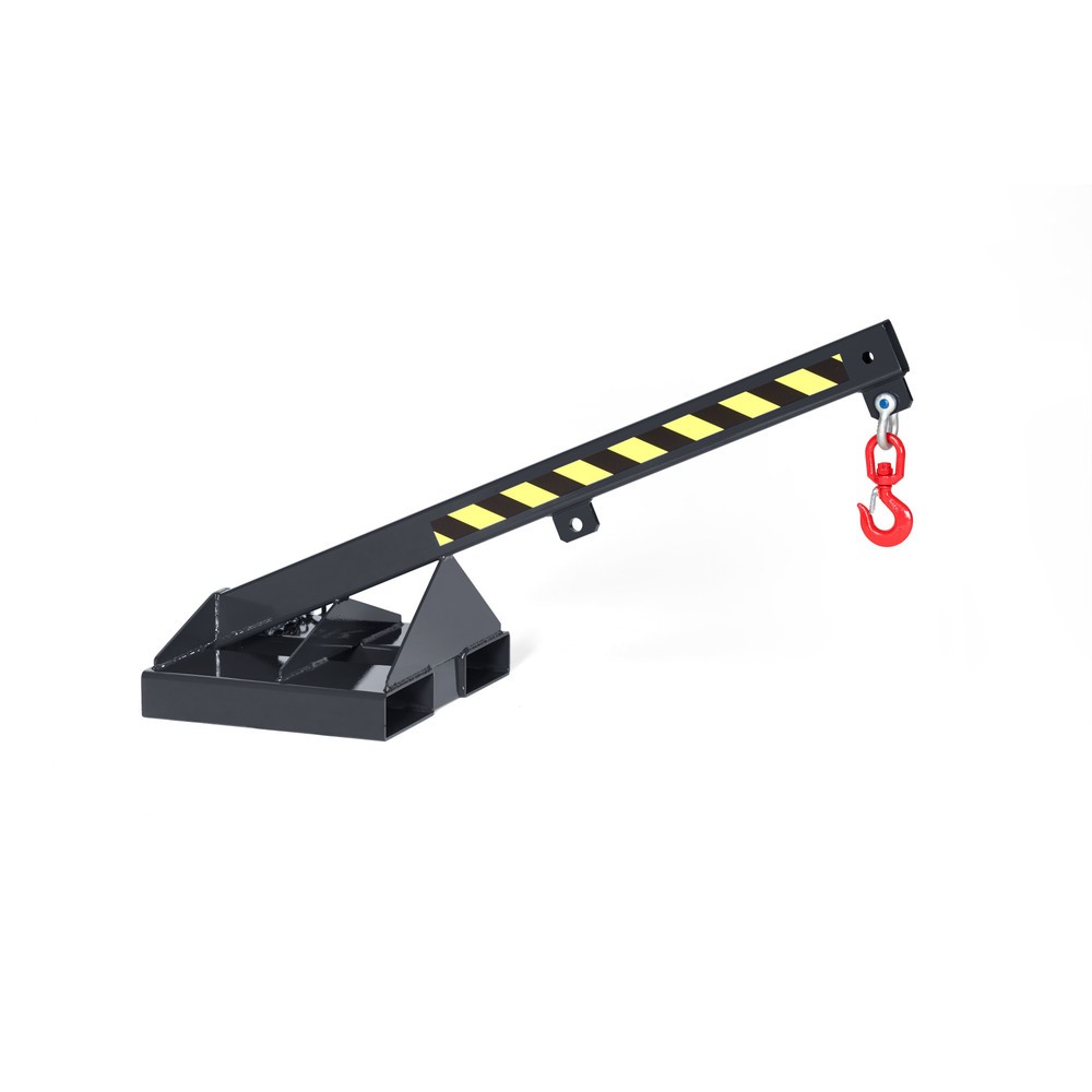 N° de l'image du produit 1 : RR-Industrietechnik® Bras de charge type RLH, capacité de charge 350 - 1 000 kg, RAL 7016 gris anthracite