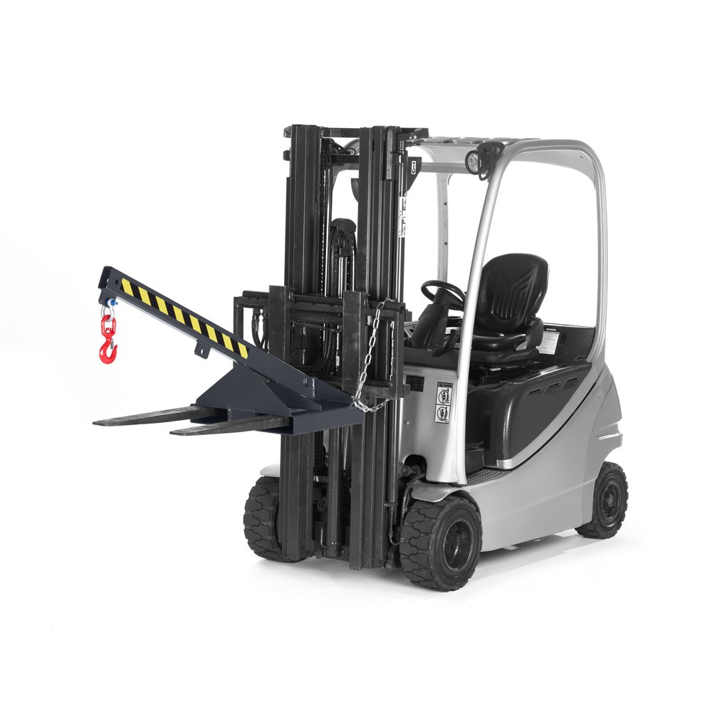 N° de l'image du produit 2 : RR-Industrietechnik® Bras de charge type RLH, capacité de charge 350 - 1 000 kg, RAL 7016 gris anthracite