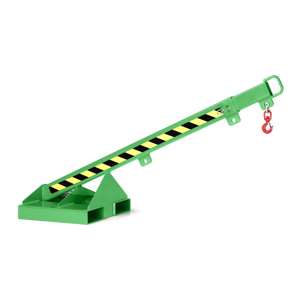 Produktabbildung Nr. 1: RR-Industrietechnik® Bras de charge type RLH-T, capacité de charge 175 - 1 000 kg, télescopique, RAL 6 018 vert jaune