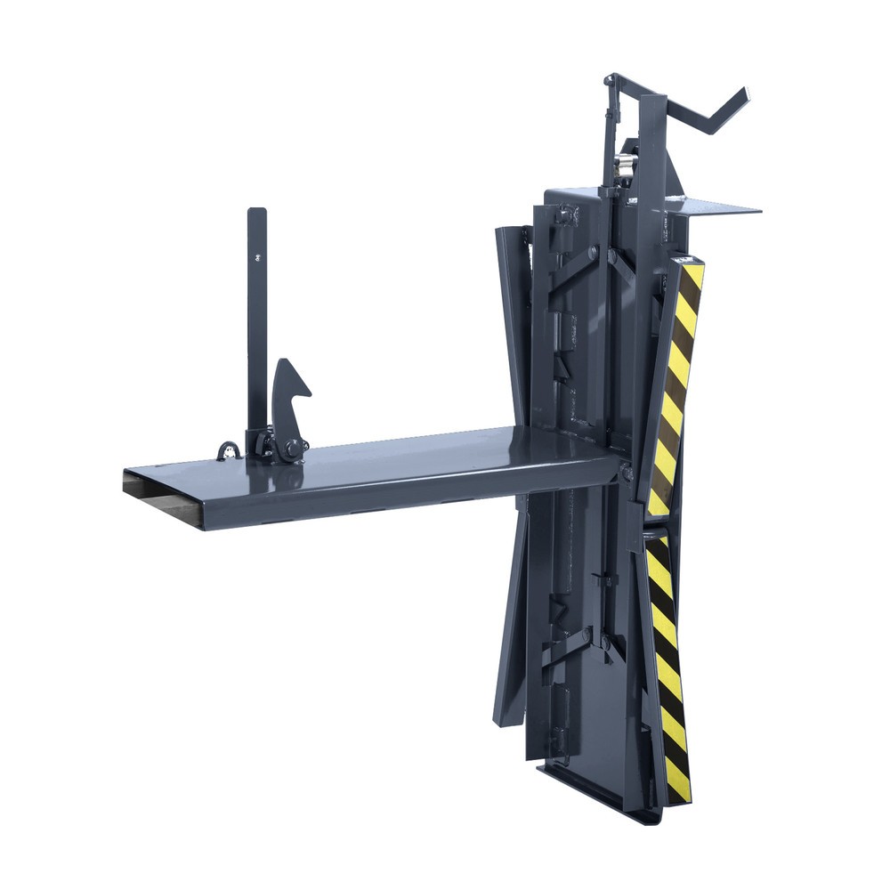 Produktabbildung Nr. 1: RR-Industrietechnik® Kantelinrichting voor gitterboxen type RGW, draagvermogen 450 kg, RAL 7016 antracietgrijs