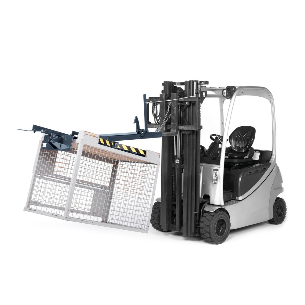Produktabbildung Nr. 2: RR-Industrietechnik® Kantelinrichting voor gitterboxen type RGW, draagvermogen 450 kg, RAL 7016 antracietgrijs