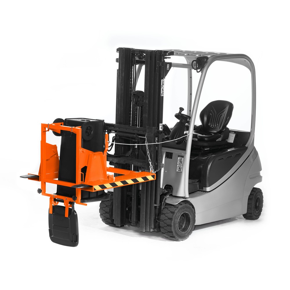 Produktabbildung Nr. 2: RR-Industrietechnik® Kantelinrichting voor vuilnisbakken type RMW, bxdxh 1000 x 1000 x 1080 mm, RAL 2004 zuiver oranje