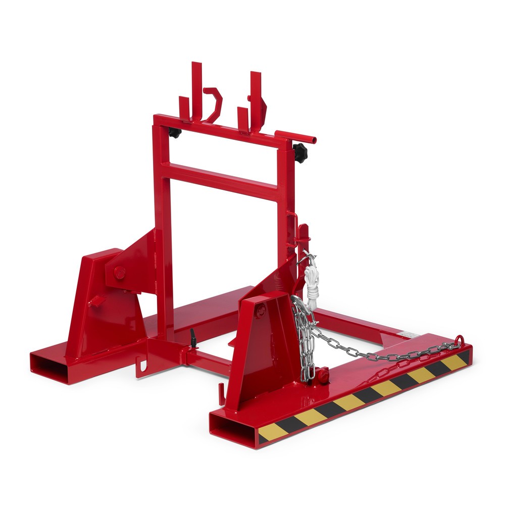 Produktabbildung Nr. 1: RR-Industrietechnik® Kantelinrichting voor vuilnisbakken type RMW, bxdxh 1000 x 1000 x 1080 mm, RAL 3000 vuurrood