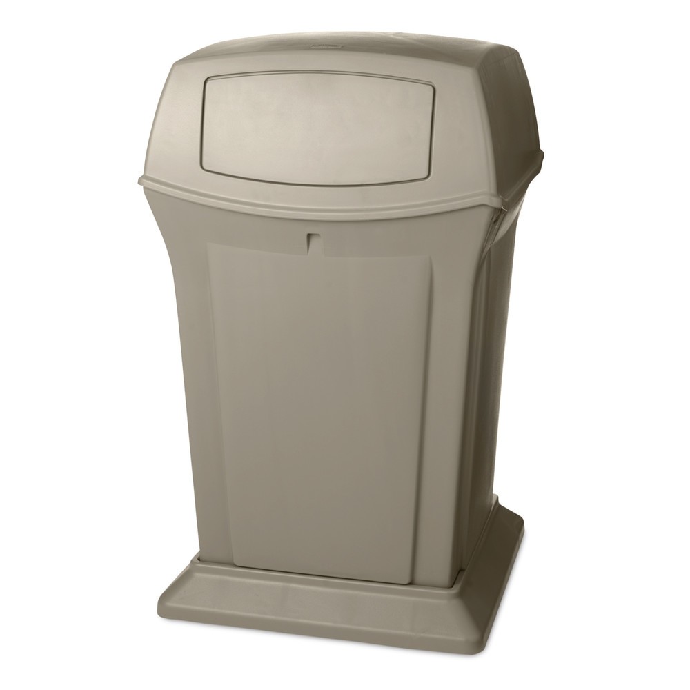 Produktabbildung Nr. 1: Rubbermaid Ranger® Afvalcontainer, 2 flappen, 170,3 liter, Beige