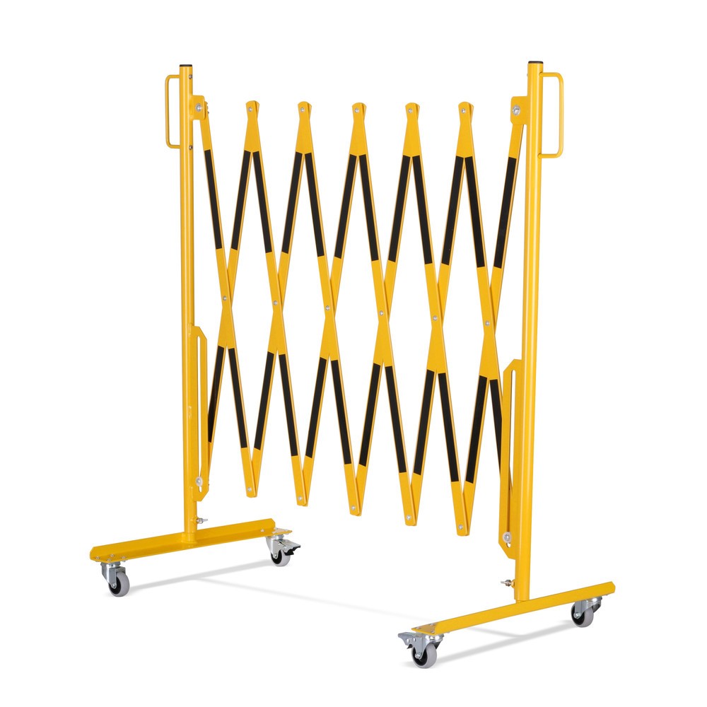 Produktabbildung Nr. 6: Schaarhek, wielen aan beide zijden, breedte 3.600 mm, zwart/geel