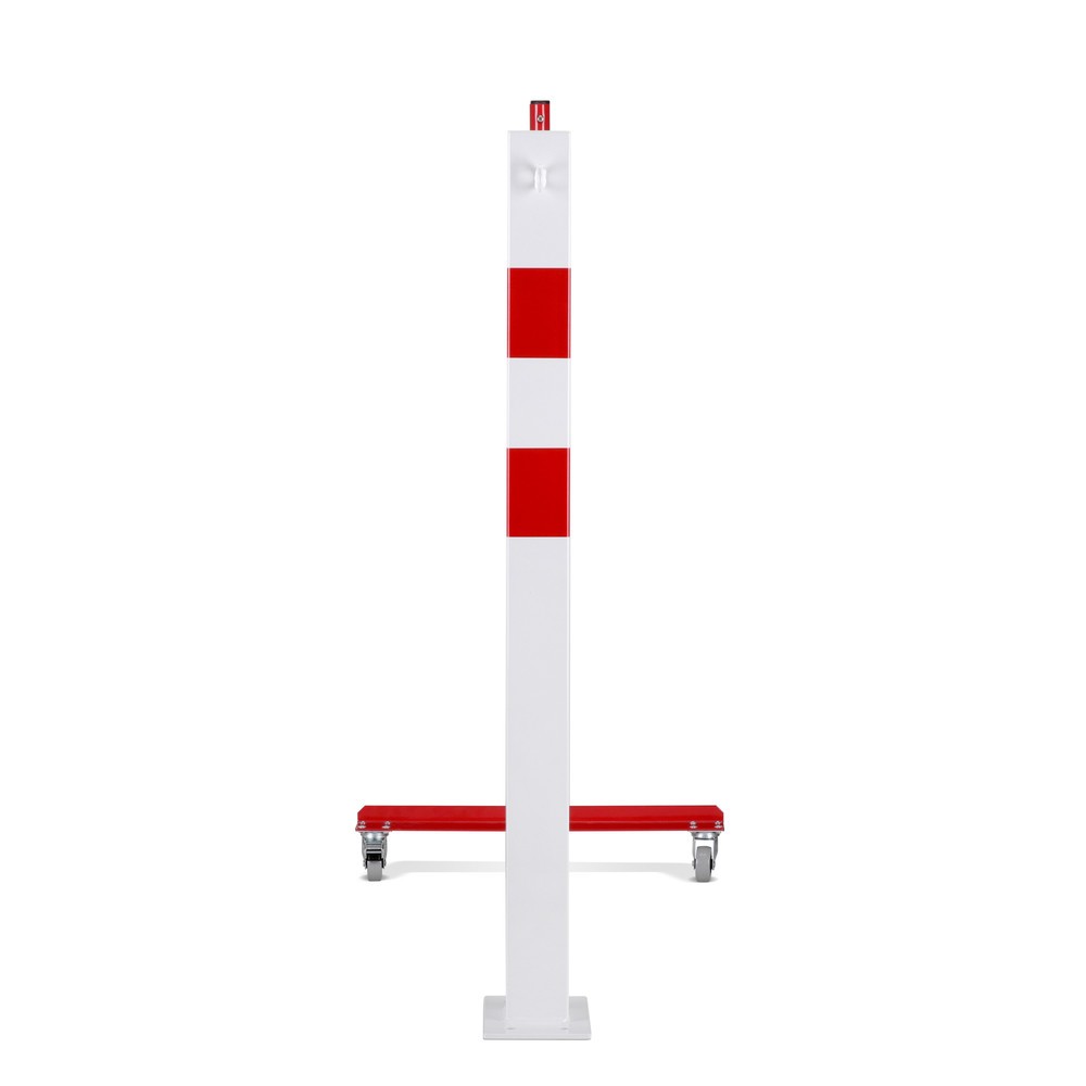 Produktabbildung Nr. 7: Schaarhek met afzetpaal, 70 x 70 mm, breedte 3.600, rood/wit