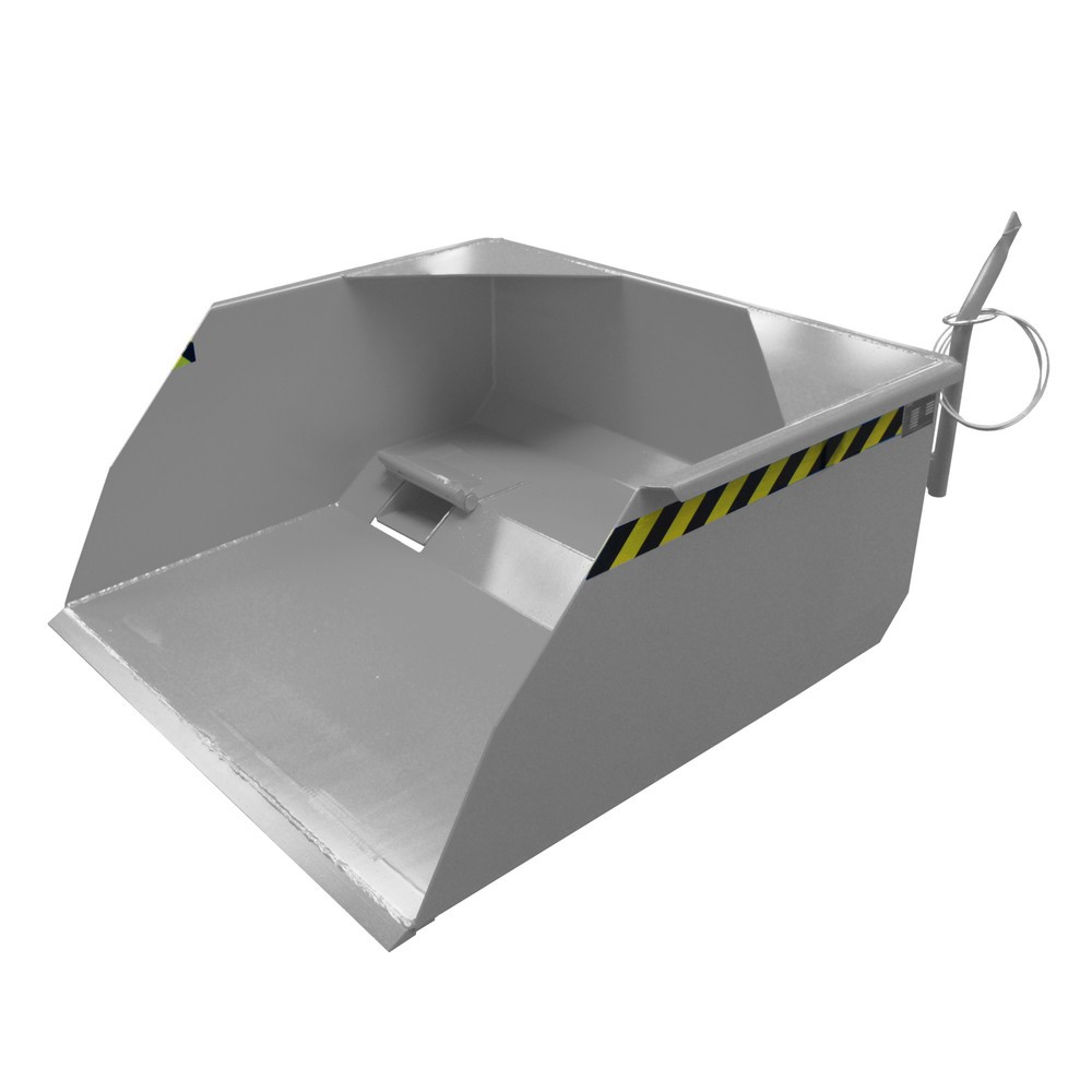 Product afbeelding: Schepbak Bauer® BSM 50, gelakt, muisgrijs