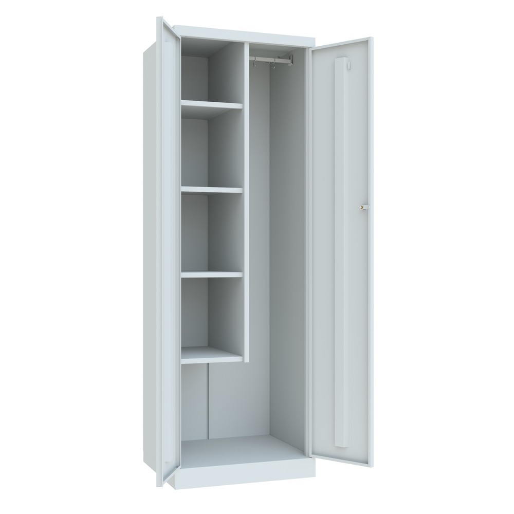 Productafbeelding nr. 3: Schoonmaakkast PAVOY, hxbxd 1.800 x 600 x 500 mm, lichtgrijs, lichtgrijs
