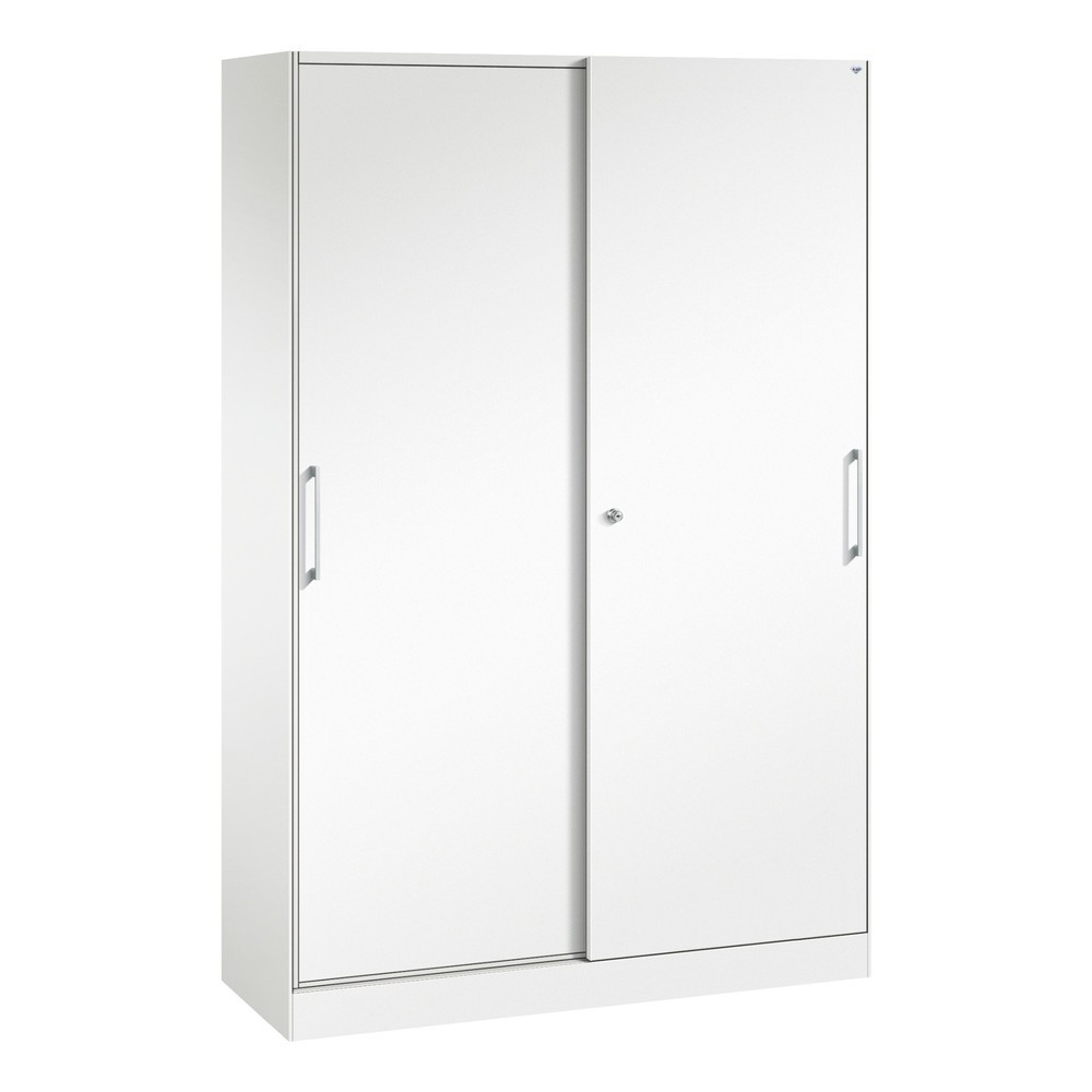 Produktabbildung Nr. 1: Schuifdeurkast C+P Asisto, 5 OH, breedte 1.200 mm, verkeerswit, verkeerswit
