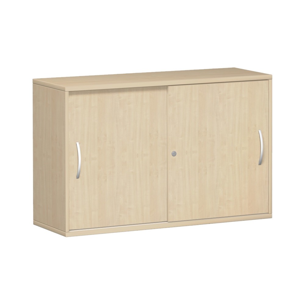 Product afbeelding: Schuifdeurkast Profi, 2 OH, breedte 1.200 mm, ahorn