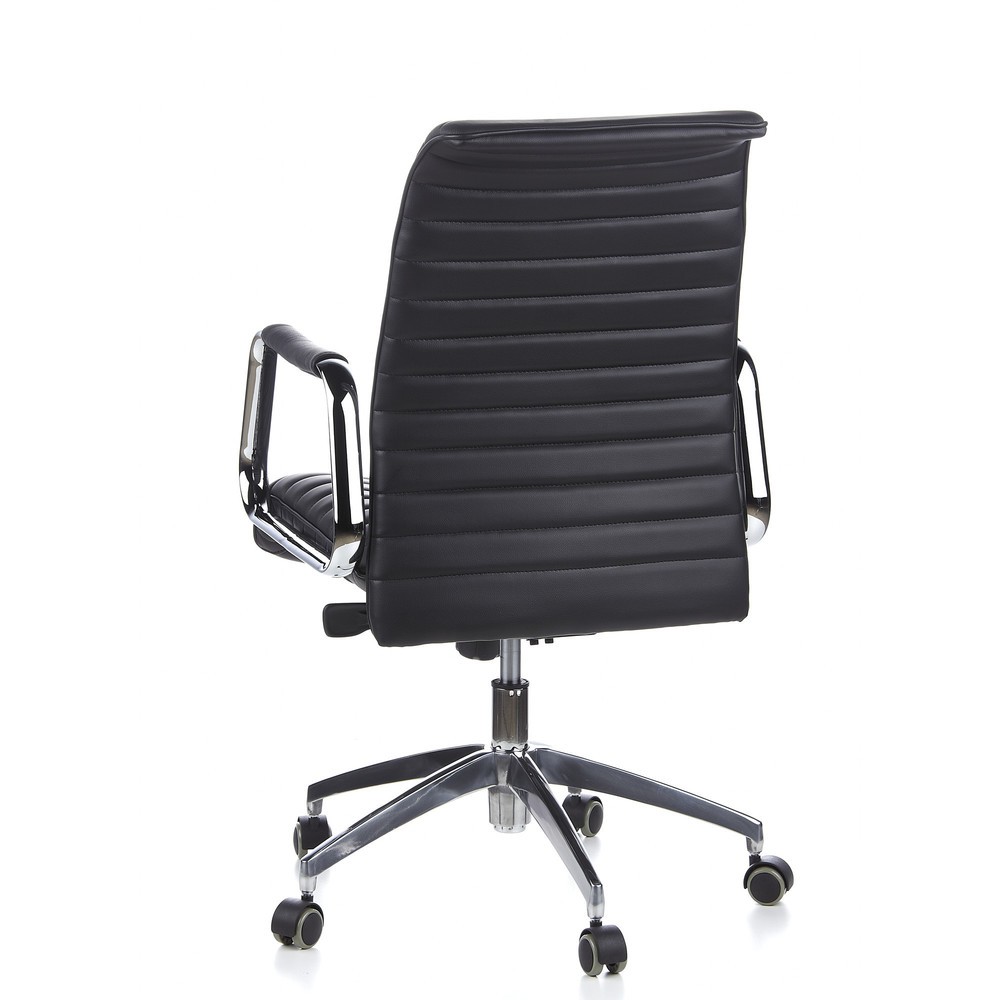 N° de l'image du produit 8 : Siège de bureau / fauteuil de direction hjh OFFICE ASPERA 10 cuir, noir