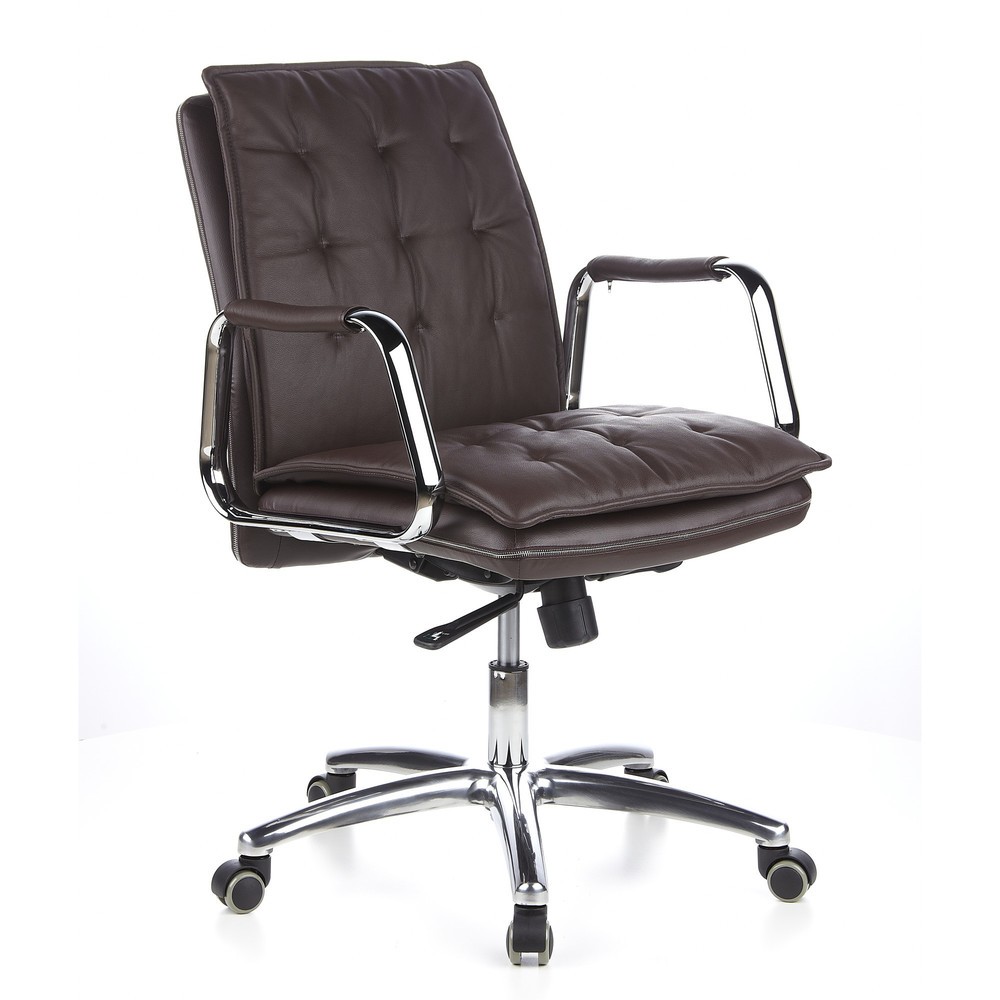 Produktabbildung Nr. 2: Siège de bureau / fauteuil de direction hjh OFFICE VILLA 10 cuir, marron