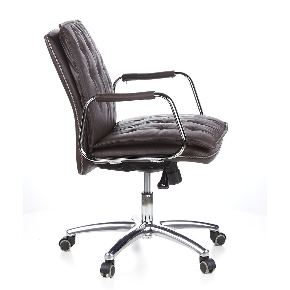 Produktabbildung Nr. 3: Siège de bureau / fauteuil de direction hjh OFFICE VILLA 10 cuir, marron