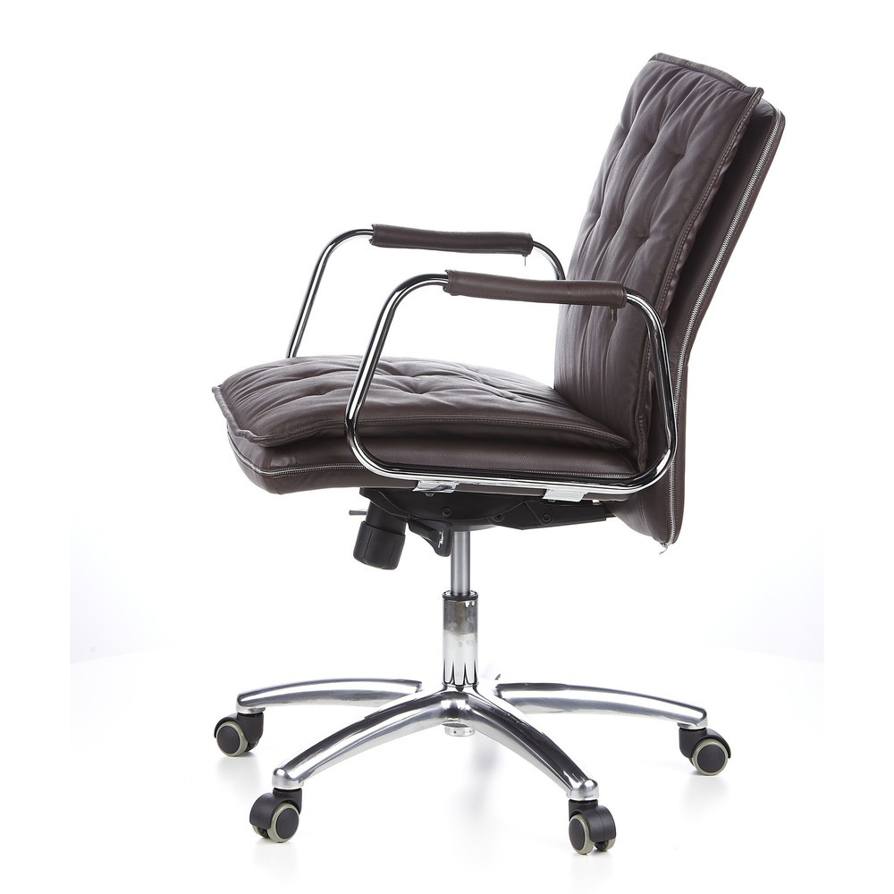 Produktabbildung Nr. 8: Siège de bureau / fauteuil de direction hjh OFFICE VILLA 10 cuir, marron