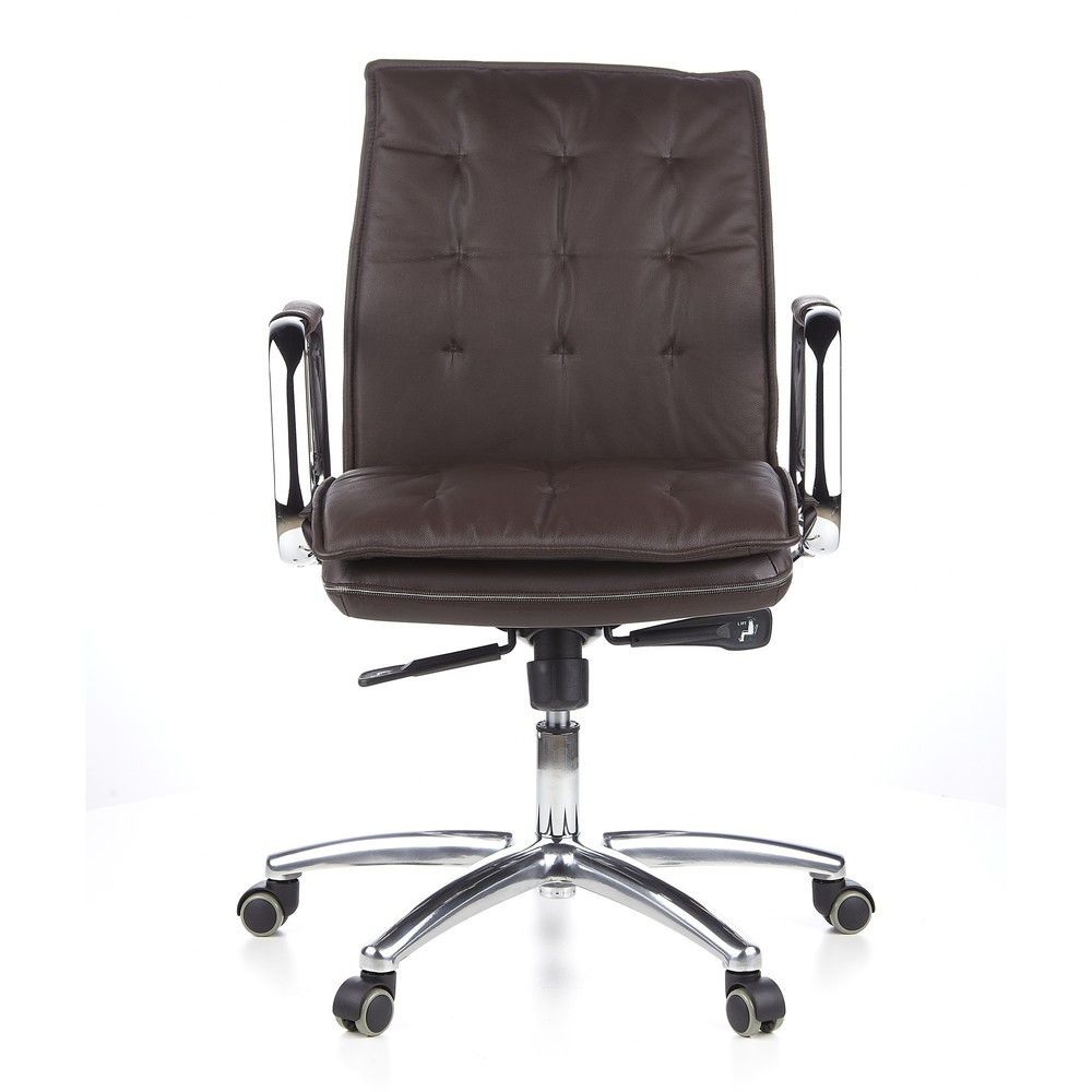 Produktabbildung Nr. 1: Siège de bureau / fauteuil de direction hjh OFFICE VILLA 10 cuir, marron