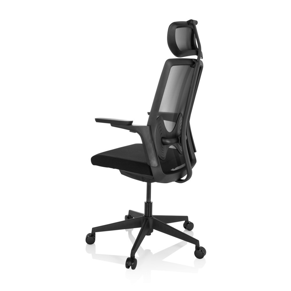 Produktabbildung Nr. 7: Siège de bureau / siège pivotant hjh OFFICE ARCEO B tissu/maille, noir