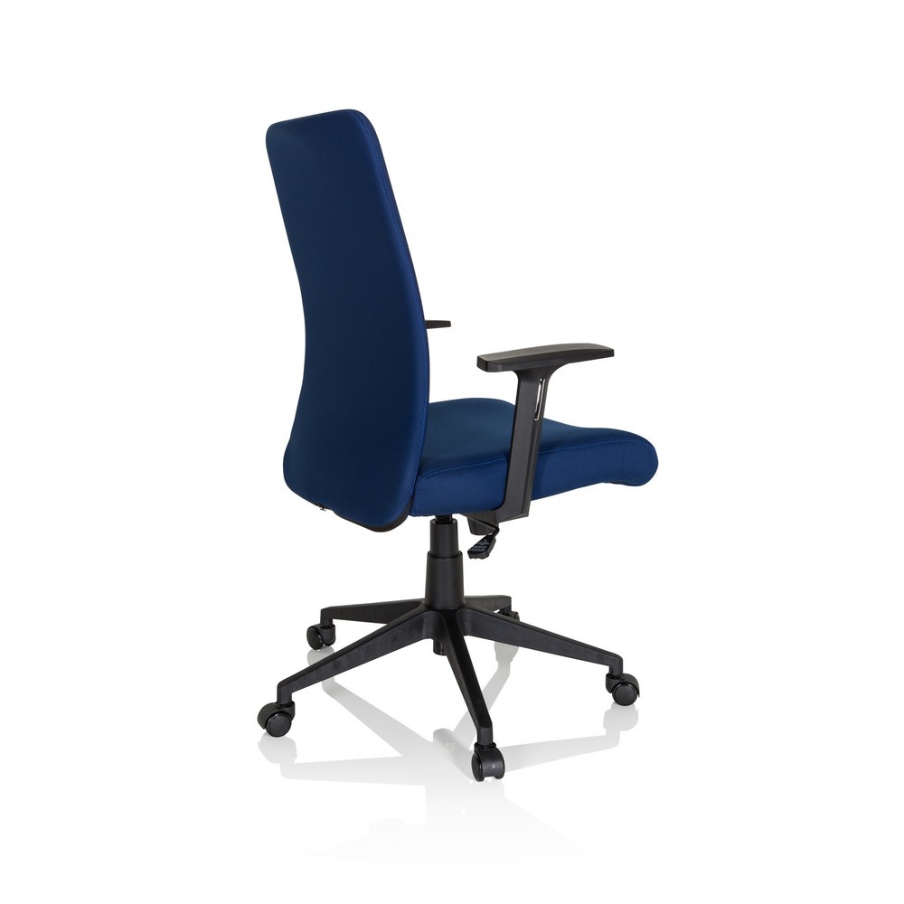 Produktabbildung Nr. 4: Siège de bureau / siège pivotant hjh OFFICE COSIO I tissu, bleu
