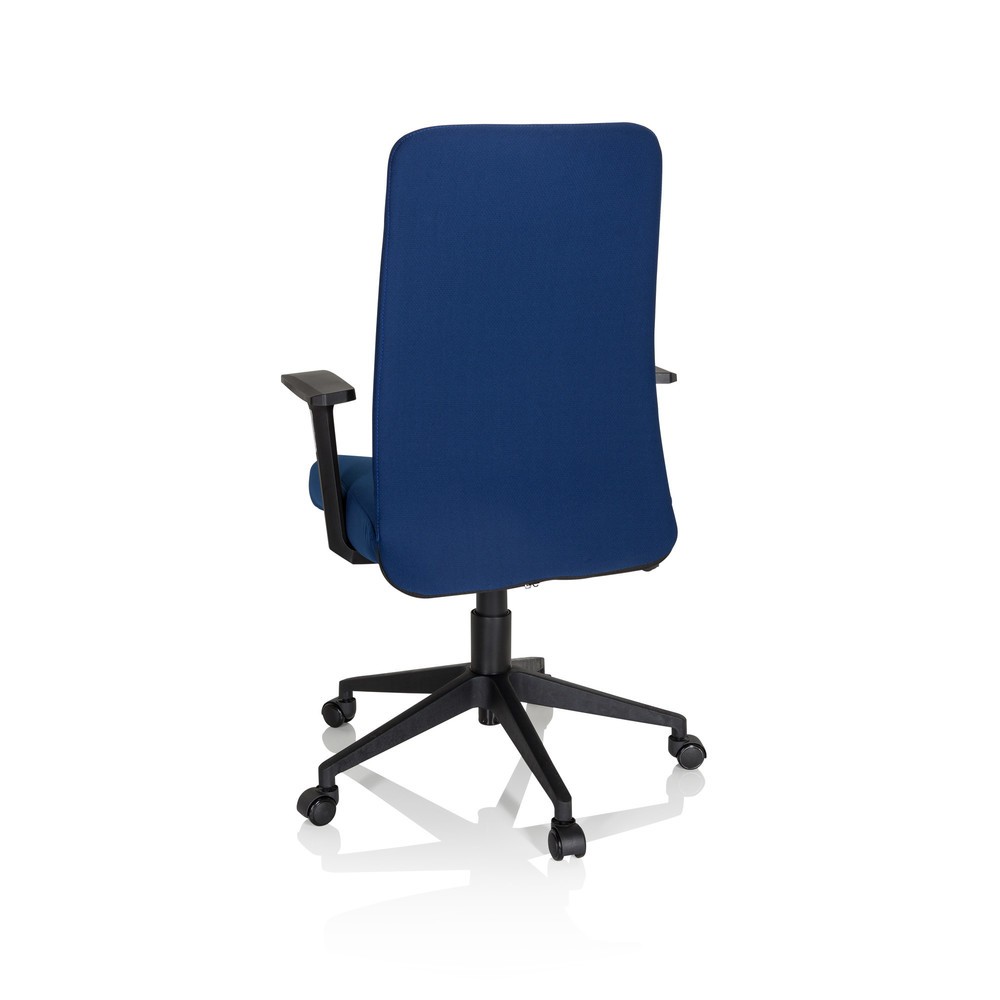 Produktabbildung Nr. 6: Siège de bureau / siège pivotant hjh OFFICE COSIO I tissu, bleu