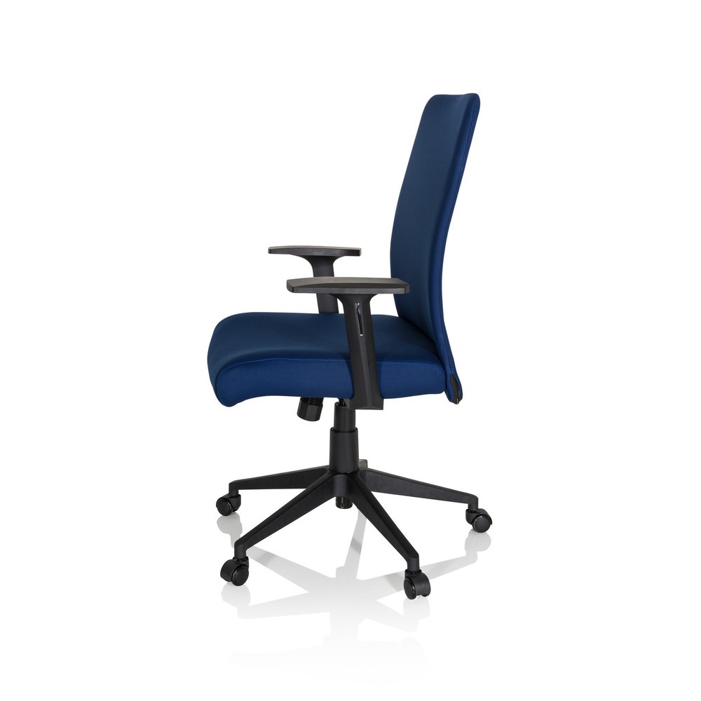 Produktabbildung Nr. 8: Siège de bureau / siège pivotant hjh OFFICE COSIO I tissu, bleu