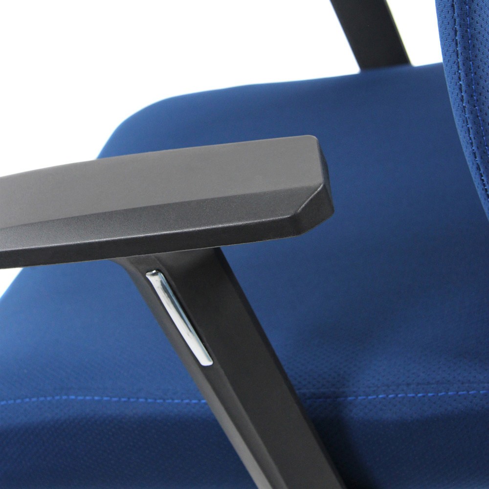 Produktabbildung Nr. 10: Siège de bureau / siège pivotant hjh OFFICE COSIO I tissu, bleu